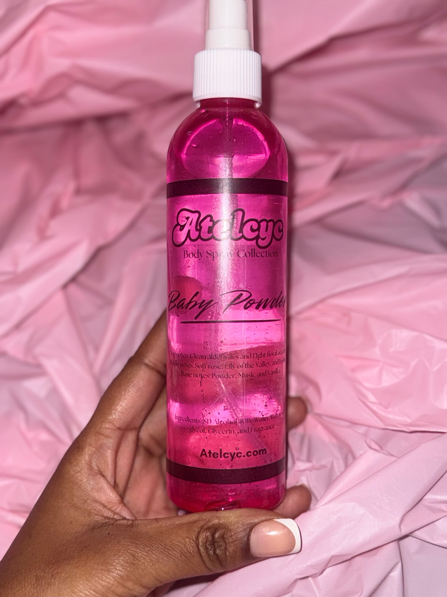 Baby Powder Body Spray 8oz